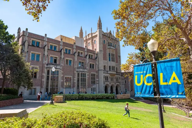 UCLA aerial view